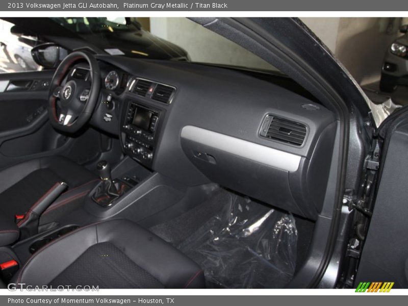 Platinum Gray Metallic / Titan Black 2013 Volkswagen Jetta GLI Autobahn