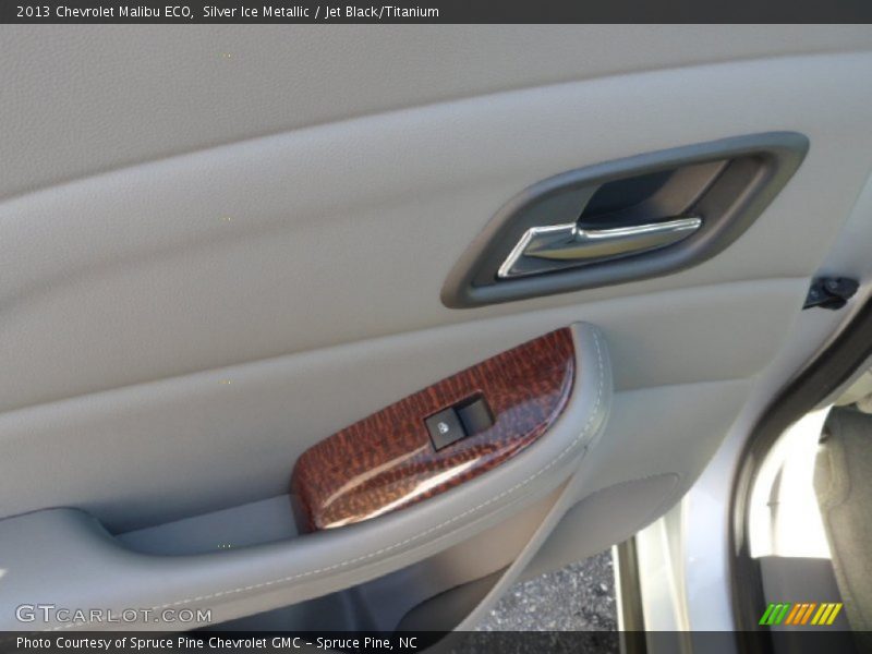 Silver Ice Metallic / Jet Black/Titanium 2013 Chevrolet Malibu ECO