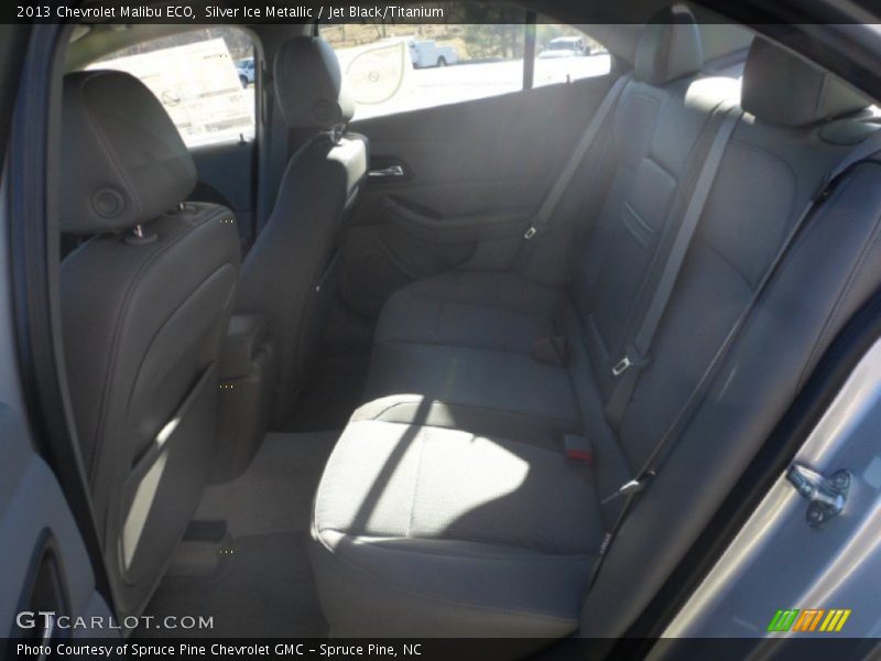 Silver Ice Metallic / Jet Black/Titanium 2013 Chevrolet Malibu ECO