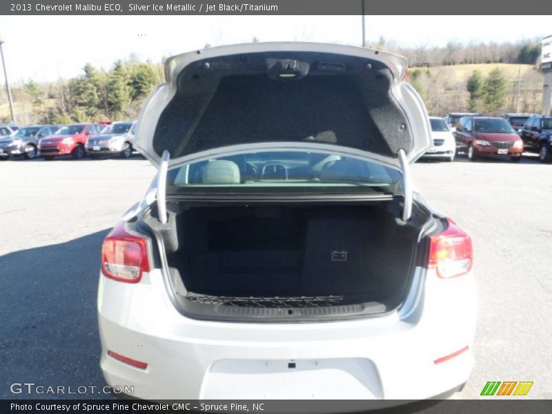 Silver Ice Metallic / Jet Black/Titanium 2013 Chevrolet Malibu ECO