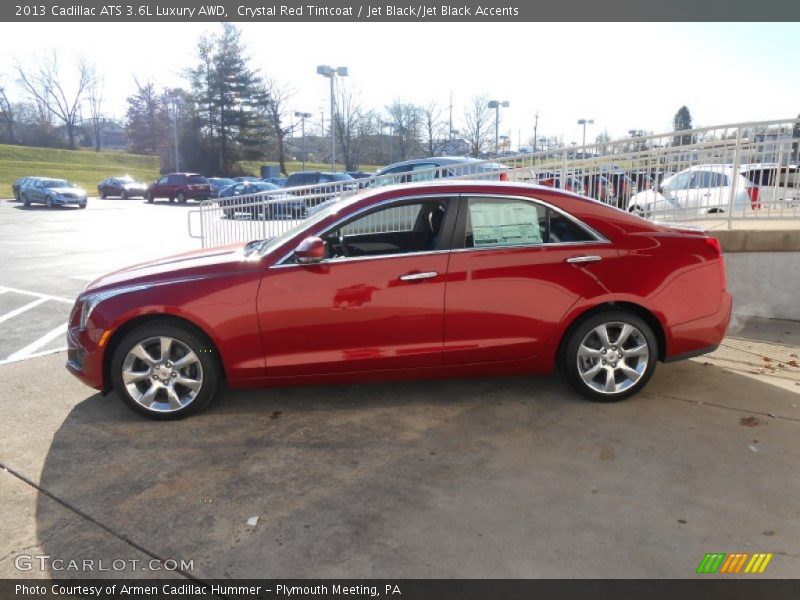  2013 ATS 3.6L Luxury AWD Crystal Red Tintcoat