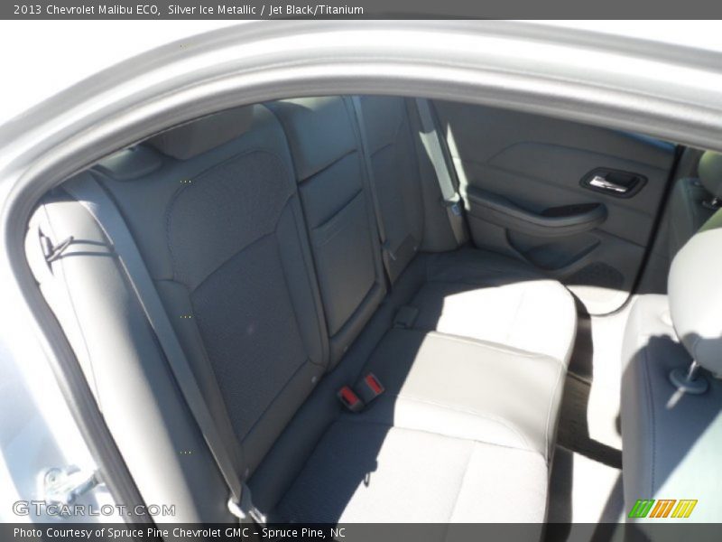 Silver Ice Metallic / Jet Black/Titanium 2013 Chevrolet Malibu ECO