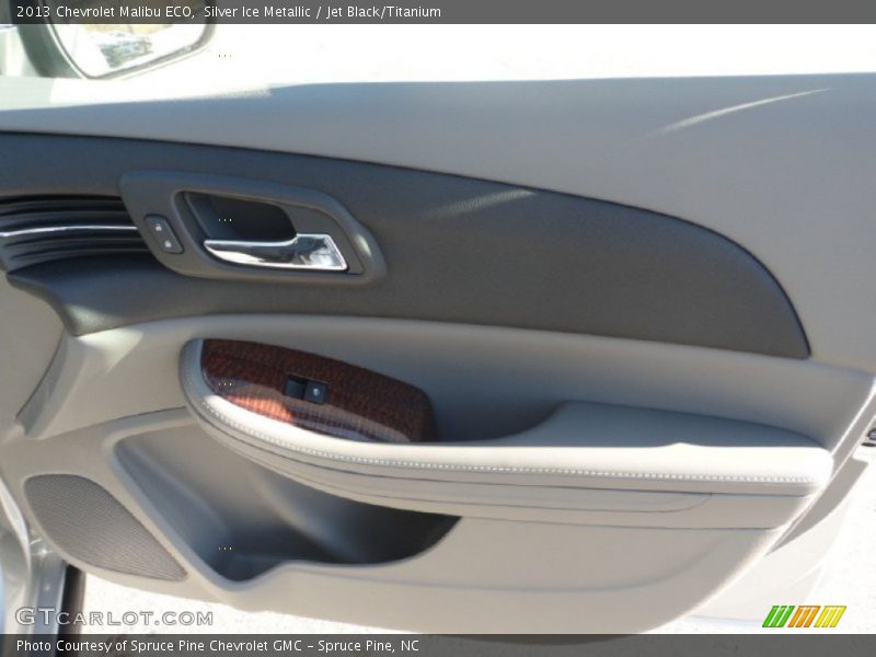 Silver Ice Metallic / Jet Black/Titanium 2013 Chevrolet Malibu ECO