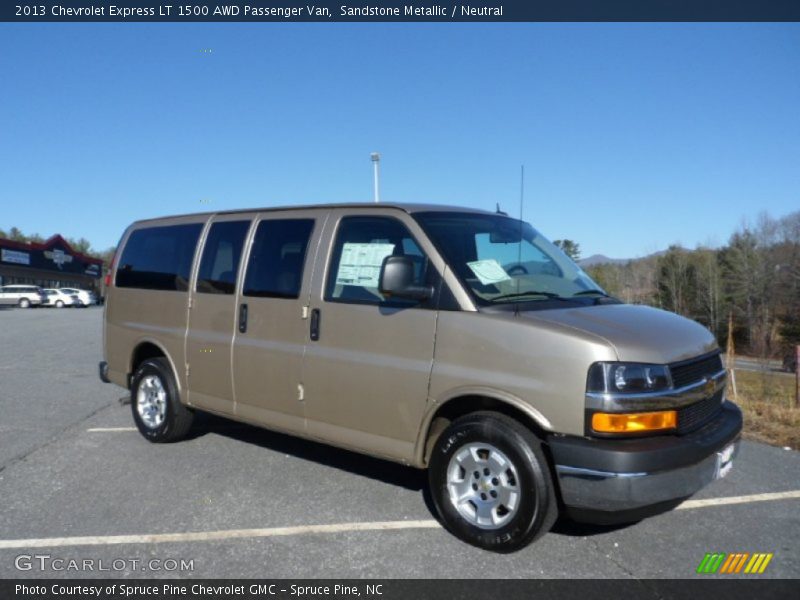  2013 Express LT 1500 AWD Passenger Van Sandstone Metallic