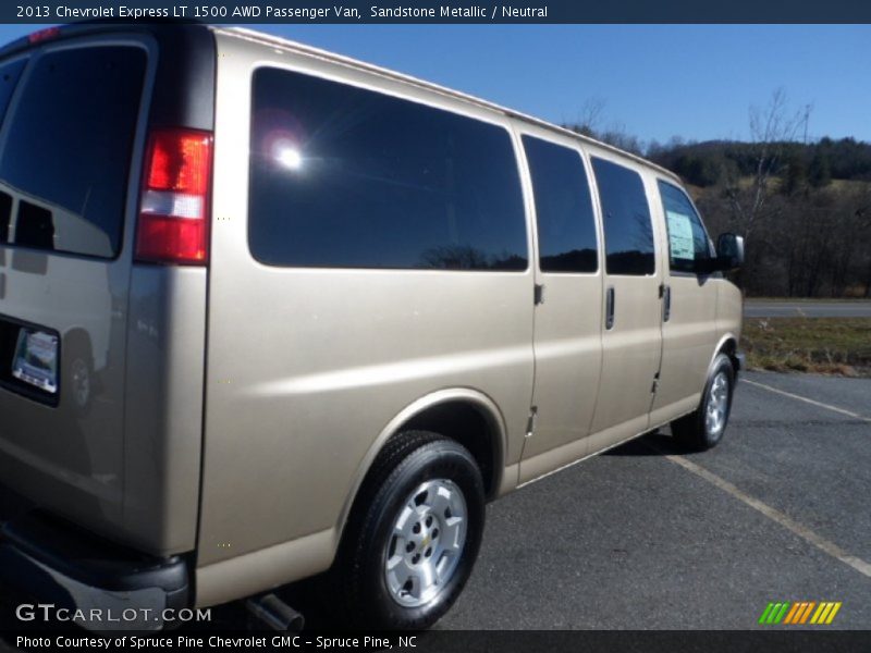 Sandstone Metallic / Neutral 2013 Chevrolet Express LT 1500 AWD Passenger Van