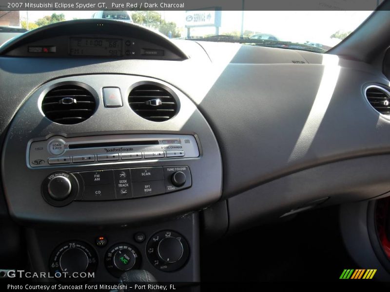 Pure Red / Dark Charcoal 2007 Mitsubishi Eclipse Spyder GT