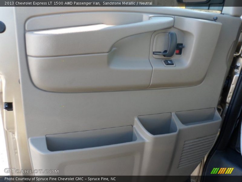 Sandstone Metallic / Neutral 2013 Chevrolet Express LT 1500 AWD Passenger Van