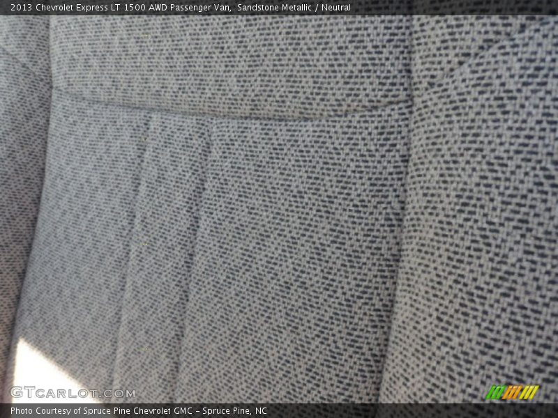 Sandstone Metallic / Neutral 2013 Chevrolet Express LT 1500 AWD Passenger Van