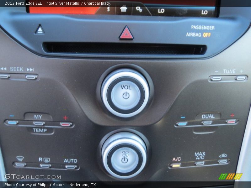 Ingot Silver Metallic / Charcoal Black 2013 Ford Edge SEL