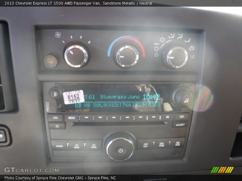 Sandstone Metallic / Neutral 2013 Chevrolet Express LT 1500 AWD Passenger Van