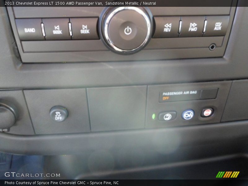 Sandstone Metallic / Neutral 2013 Chevrolet Express LT 1500 AWD Passenger Van