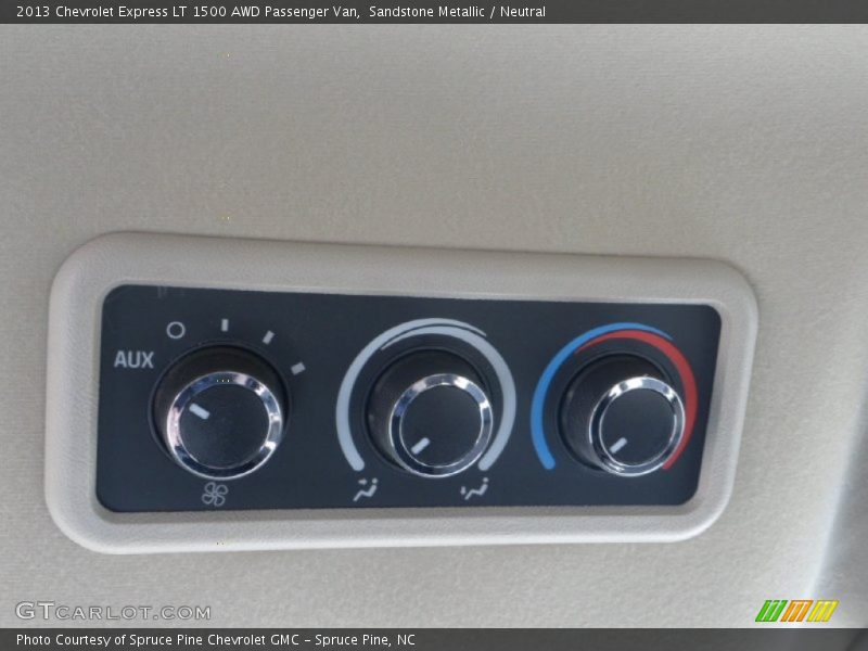 Sandstone Metallic / Neutral 2013 Chevrolet Express LT 1500 AWD Passenger Van