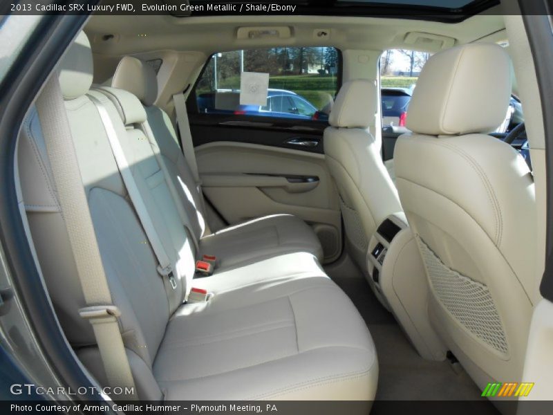 Evolution Green Metallic / Shale/Ebony 2013 Cadillac SRX Luxury FWD