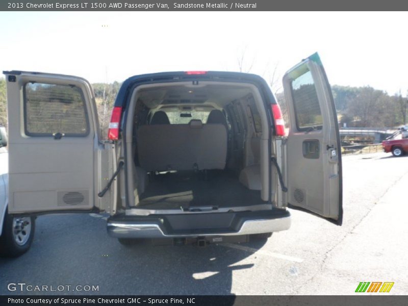 Sandstone Metallic / Neutral 2013 Chevrolet Express LT 1500 AWD Passenger Van
