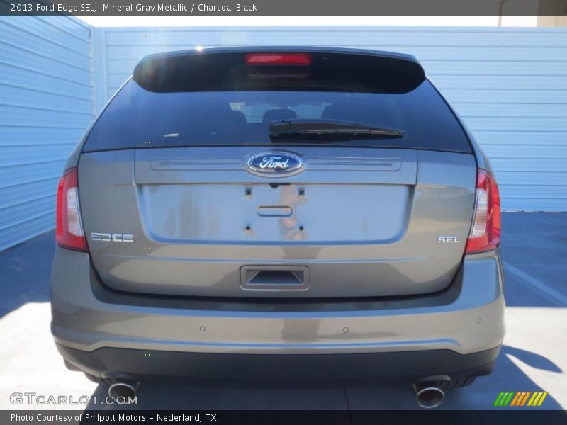Mineral Gray Metallic / Charcoal Black 2013 Ford Edge SEL