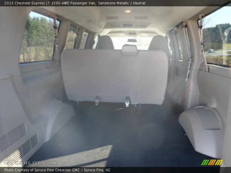 Sandstone Metallic / Neutral 2013 Chevrolet Express LT 1500 AWD Passenger Van
