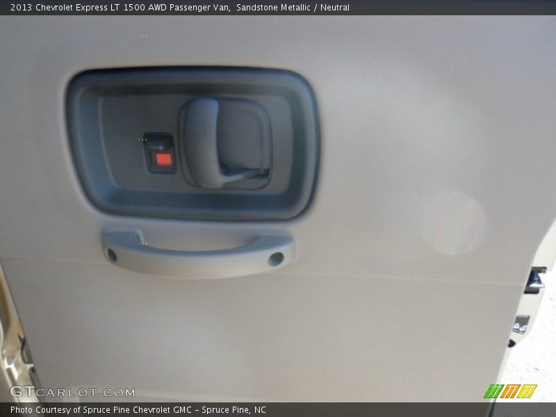 Sandstone Metallic / Neutral 2013 Chevrolet Express LT 1500 AWD Passenger Van
