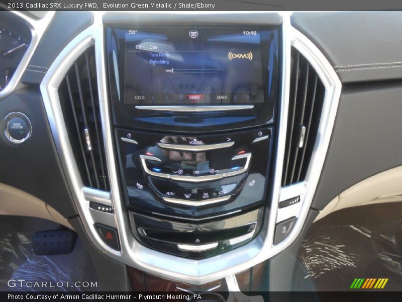 Evolution Green Metallic / Shale/Ebony 2013 Cadillac SRX Luxury FWD