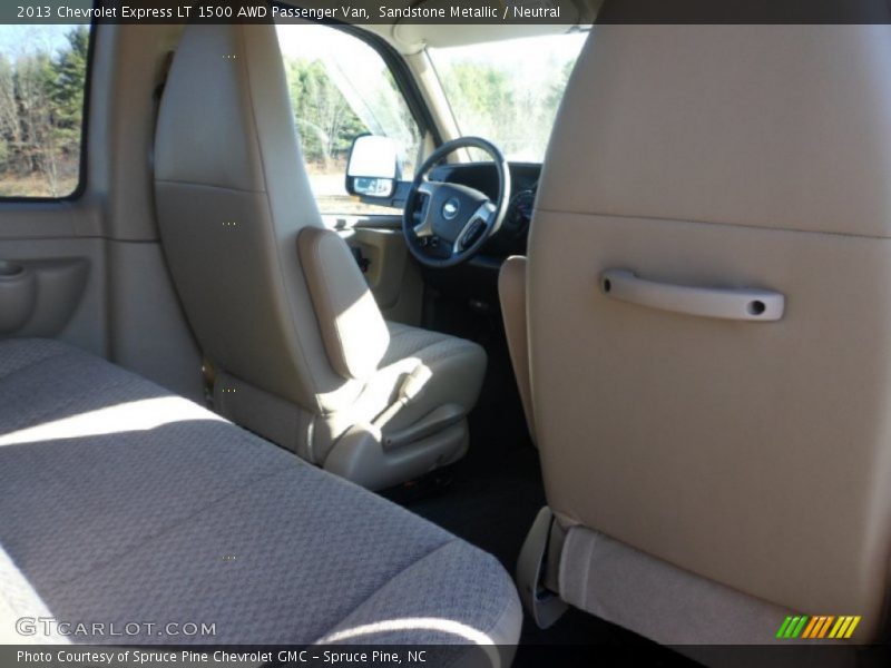 Sandstone Metallic / Neutral 2013 Chevrolet Express LT 1500 AWD Passenger Van