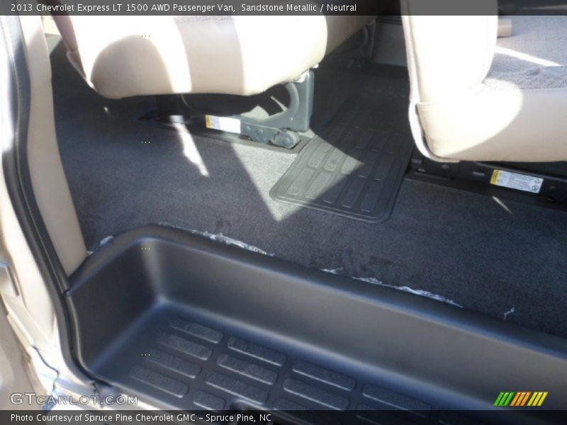 Sandstone Metallic / Neutral 2013 Chevrolet Express LT 1500 AWD Passenger Van