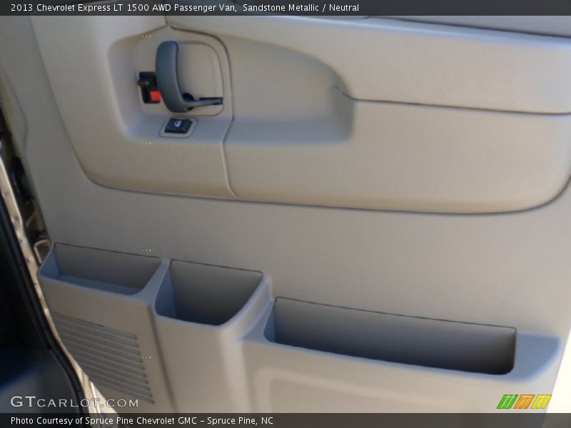 Sandstone Metallic / Neutral 2013 Chevrolet Express LT 1500 AWD Passenger Van