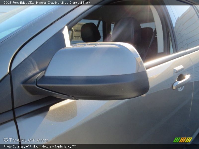 Mineral Gray Metallic / Charcoal Black 2013 Ford Edge SEL
