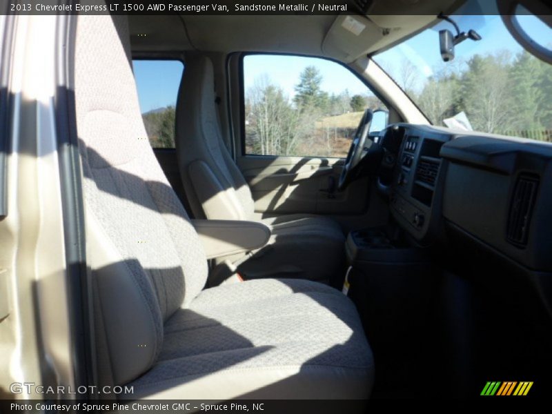 Sandstone Metallic / Neutral 2013 Chevrolet Express LT 1500 AWD Passenger Van