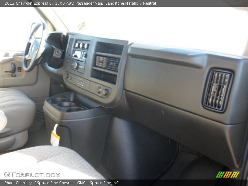 Sandstone Metallic / Neutral 2013 Chevrolet Express LT 1500 AWD Passenger Van