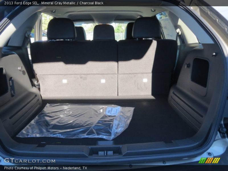 Mineral Gray Metallic / Charcoal Black 2013 Ford Edge SEL