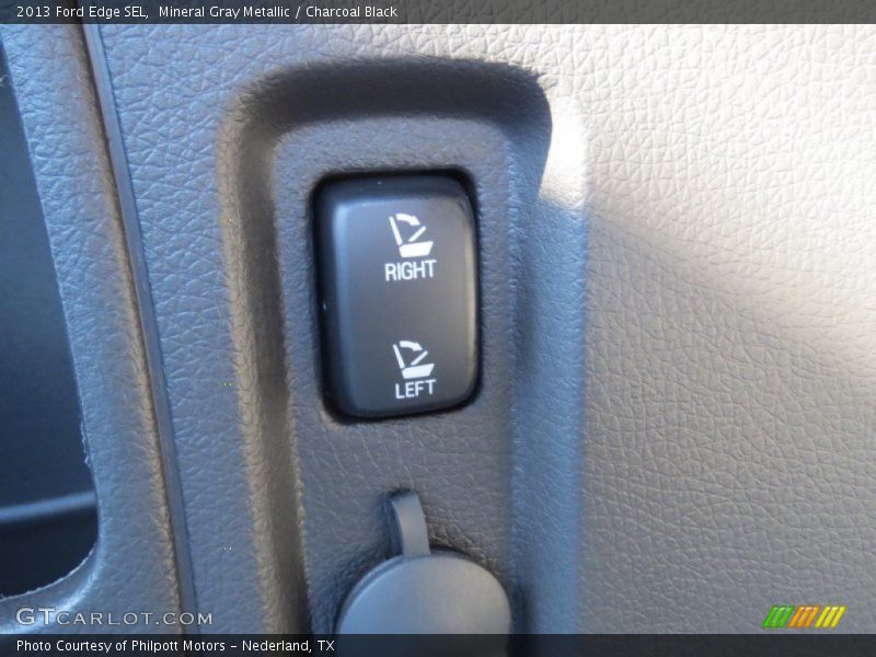 Mineral Gray Metallic / Charcoal Black 2013 Ford Edge SEL