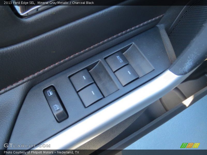 Mineral Gray Metallic / Charcoal Black 2013 Ford Edge SEL