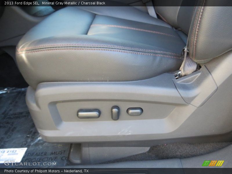 Mineral Gray Metallic / Charcoal Black 2013 Ford Edge SEL