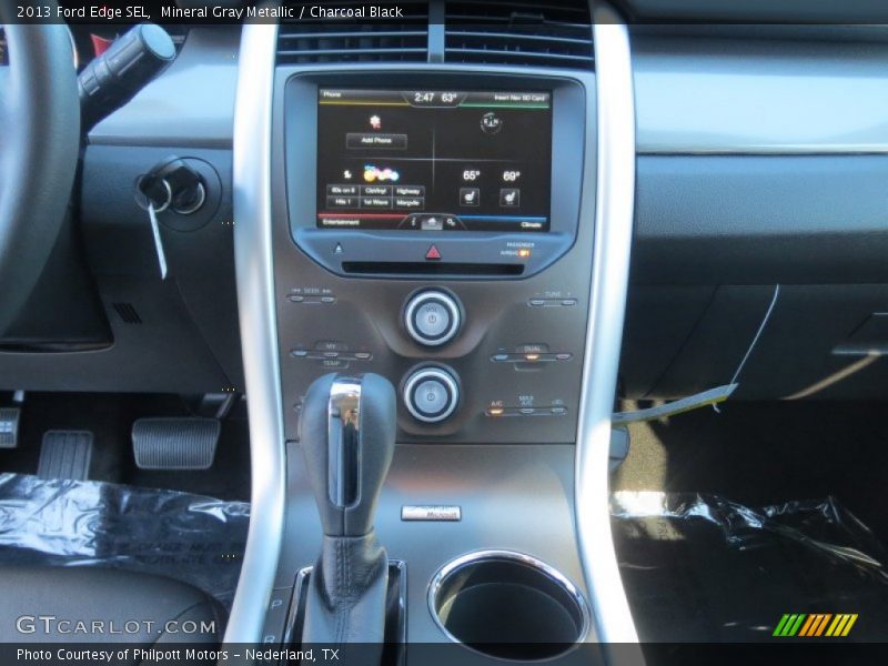 Mineral Gray Metallic / Charcoal Black 2013 Ford Edge SEL