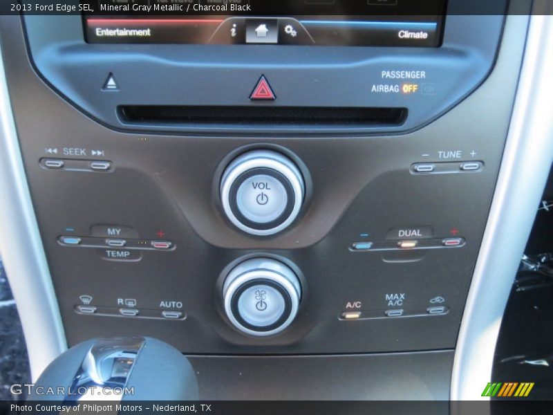 Mineral Gray Metallic / Charcoal Black 2013 Ford Edge SEL