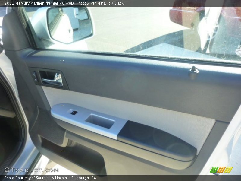 Ingot Silver Metallic / Black 2011 Mercury Mariner Premier V6 AWD