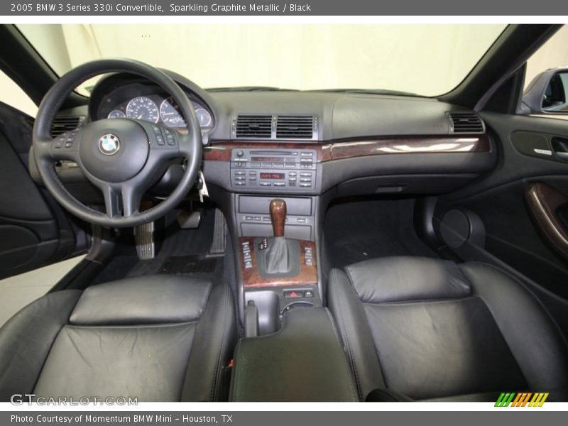 Sparkling Graphite Metallic / Black 2005 BMW 3 Series 330i Convertible