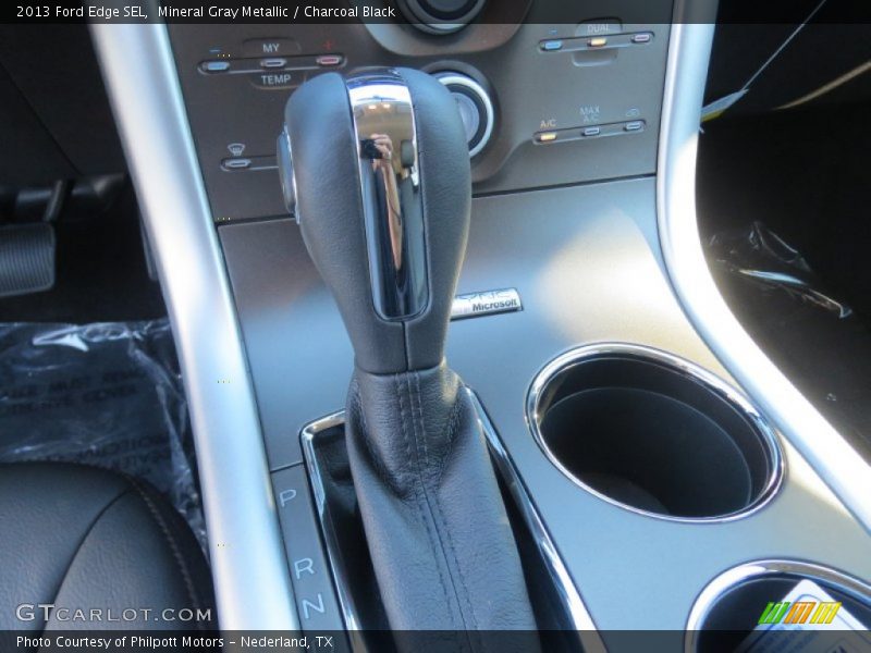 Mineral Gray Metallic / Charcoal Black 2013 Ford Edge SEL