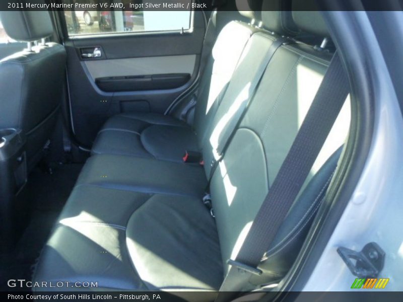 Ingot Silver Metallic / Black 2011 Mercury Mariner Premier V6 AWD