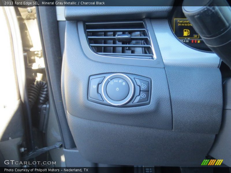 Mineral Gray Metallic / Charcoal Black 2013 Ford Edge SEL