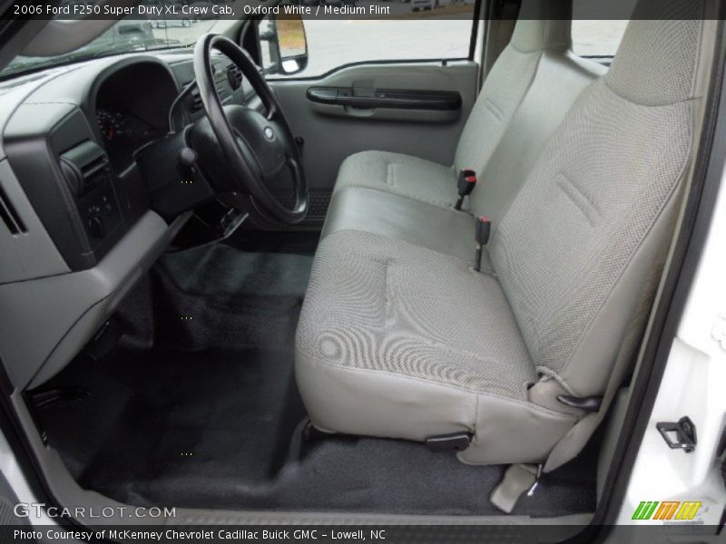  2006 F250 Super Duty XL Crew Cab Medium Flint Interior