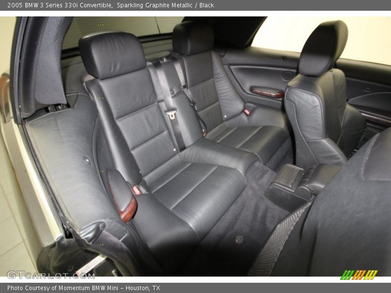 Rear Seat of 2005 3 Series 330i Convertible