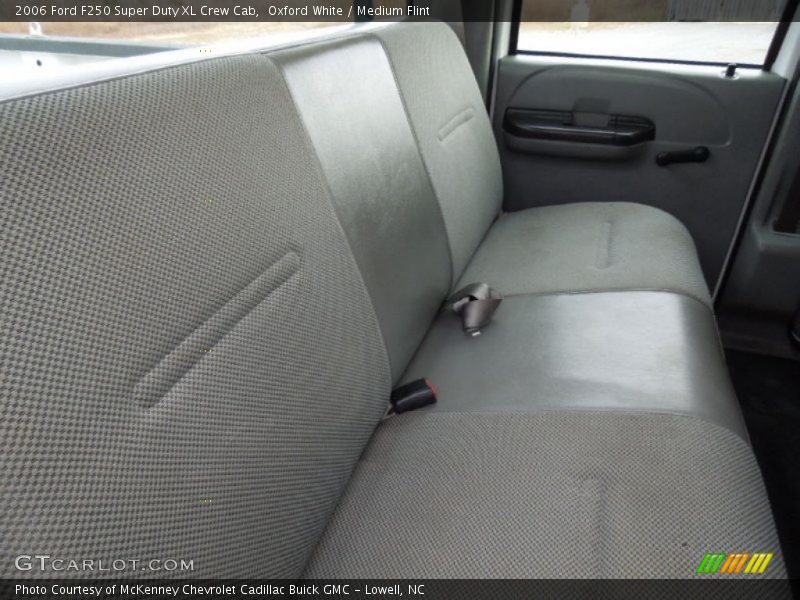 Oxford White / Medium Flint 2006 Ford F250 Super Duty XL Crew Cab