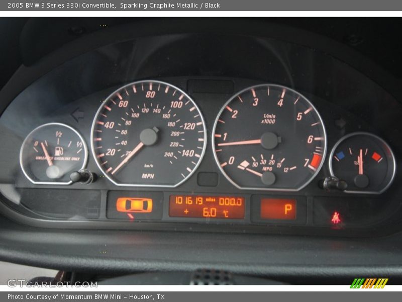  2005 3 Series 330i Convertible 330i Convertible Gauges