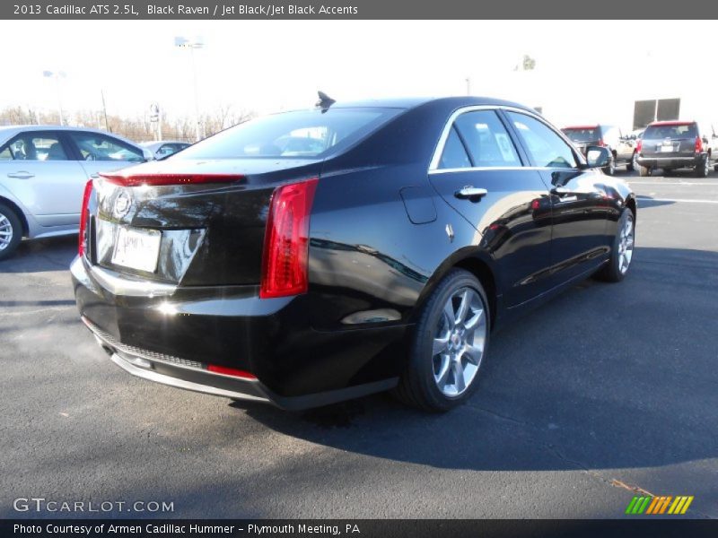 Black Raven / Jet Black/Jet Black Accents 2013 Cadillac ATS 2.5L