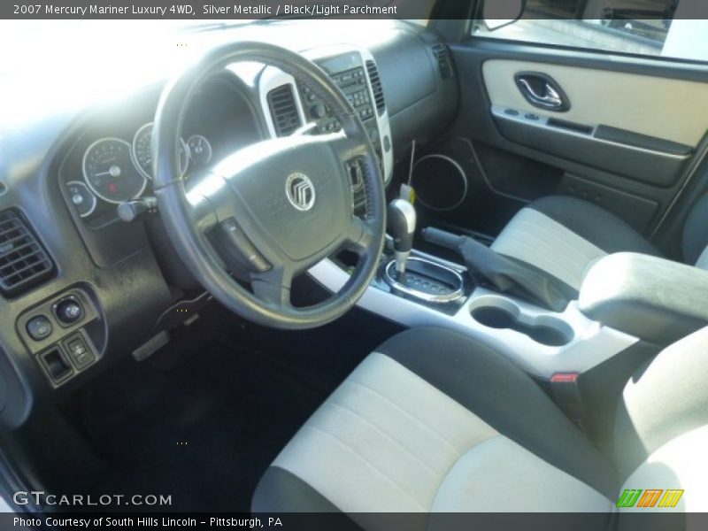 Black/Light Parchment Interior - 2007 Mariner Luxury 4WD 