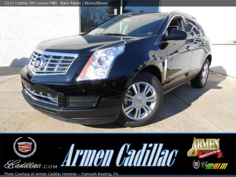 Black Raven / Ebony/Ebony 2013 Cadillac SRX Luxury FWD