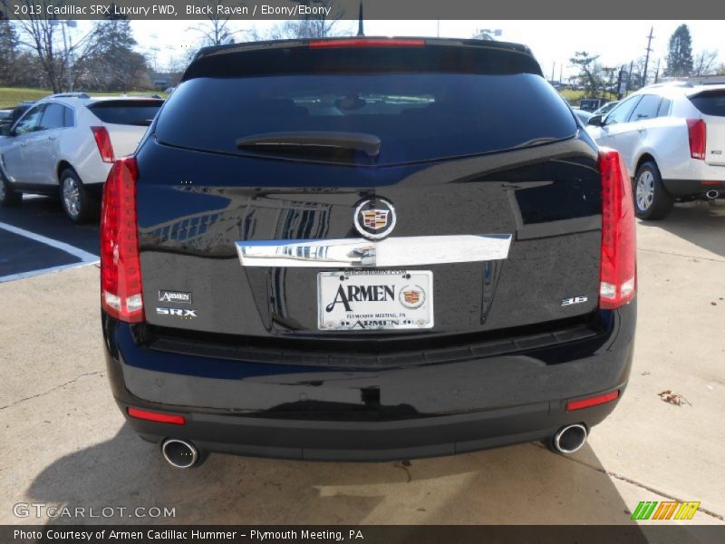Black Raven / Ebony/Ebony 2013 Cadillac SRX Luxury FWD