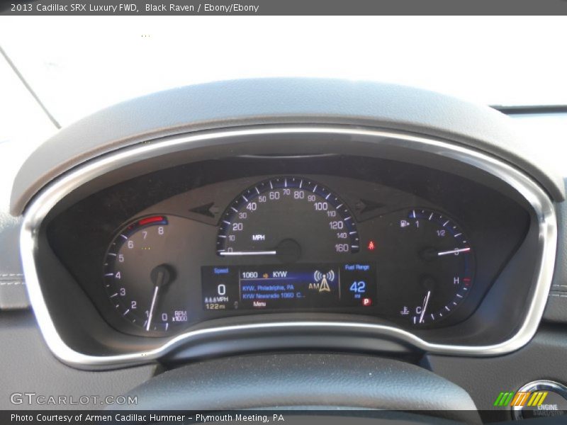 Black Raven / Ebony/Ebony 2013 Cadillac SRX Luxury FWD
