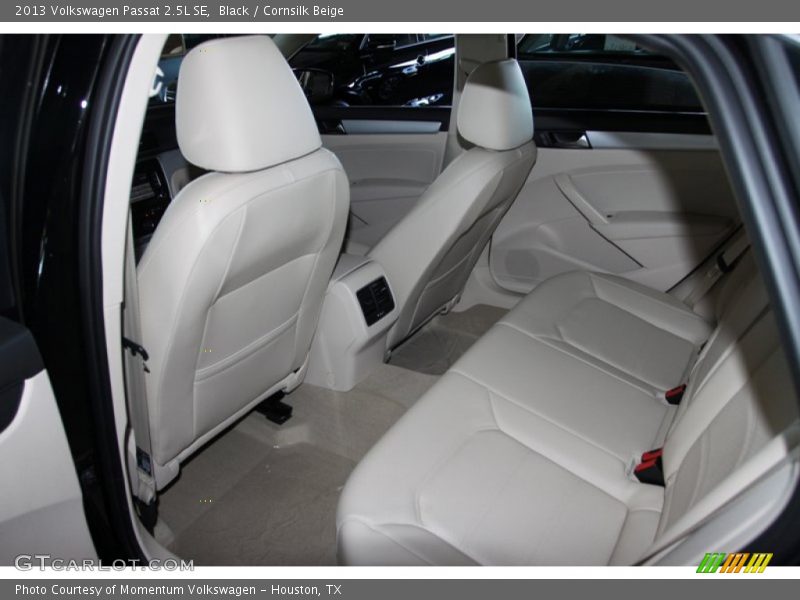 Black / Cornsilk Beige 2013 Volkswagen Passat 2.5L SE