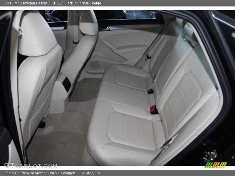 Black / Cornsilk Beige 2013 Volkswagen Passat 2.5L SE